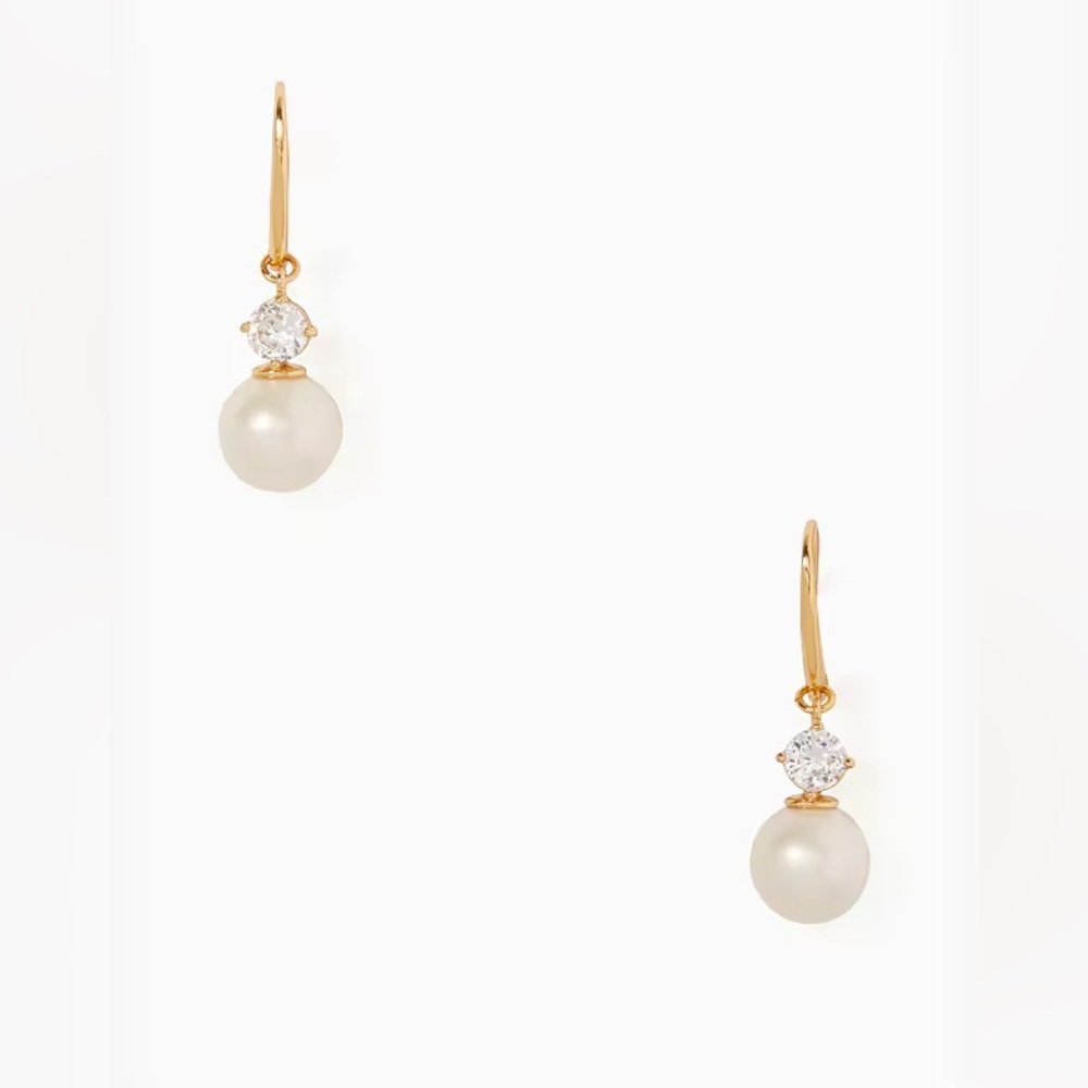 Kate Spade earrings crystal pearl earrings